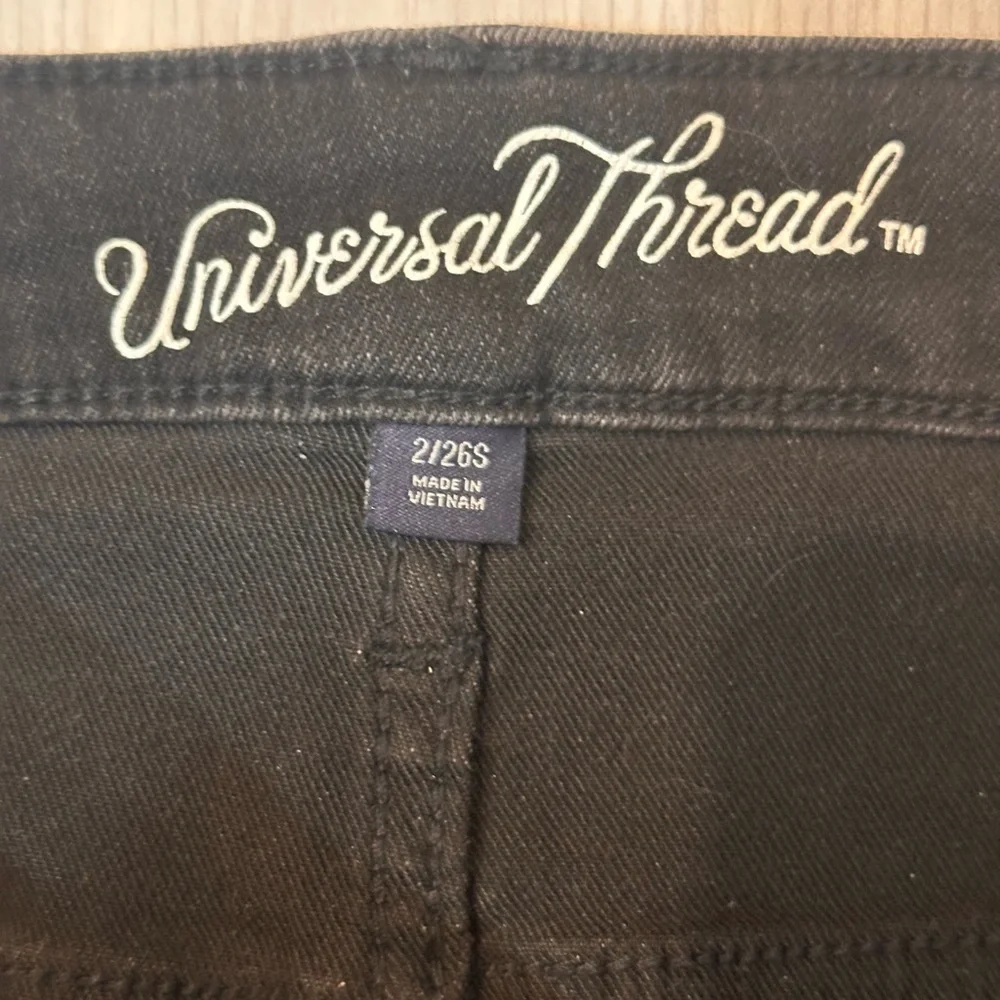 Universal Thread Black Mid Rise Skinny Jean